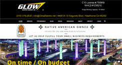 Desktop Screenshot of glowelectric.net